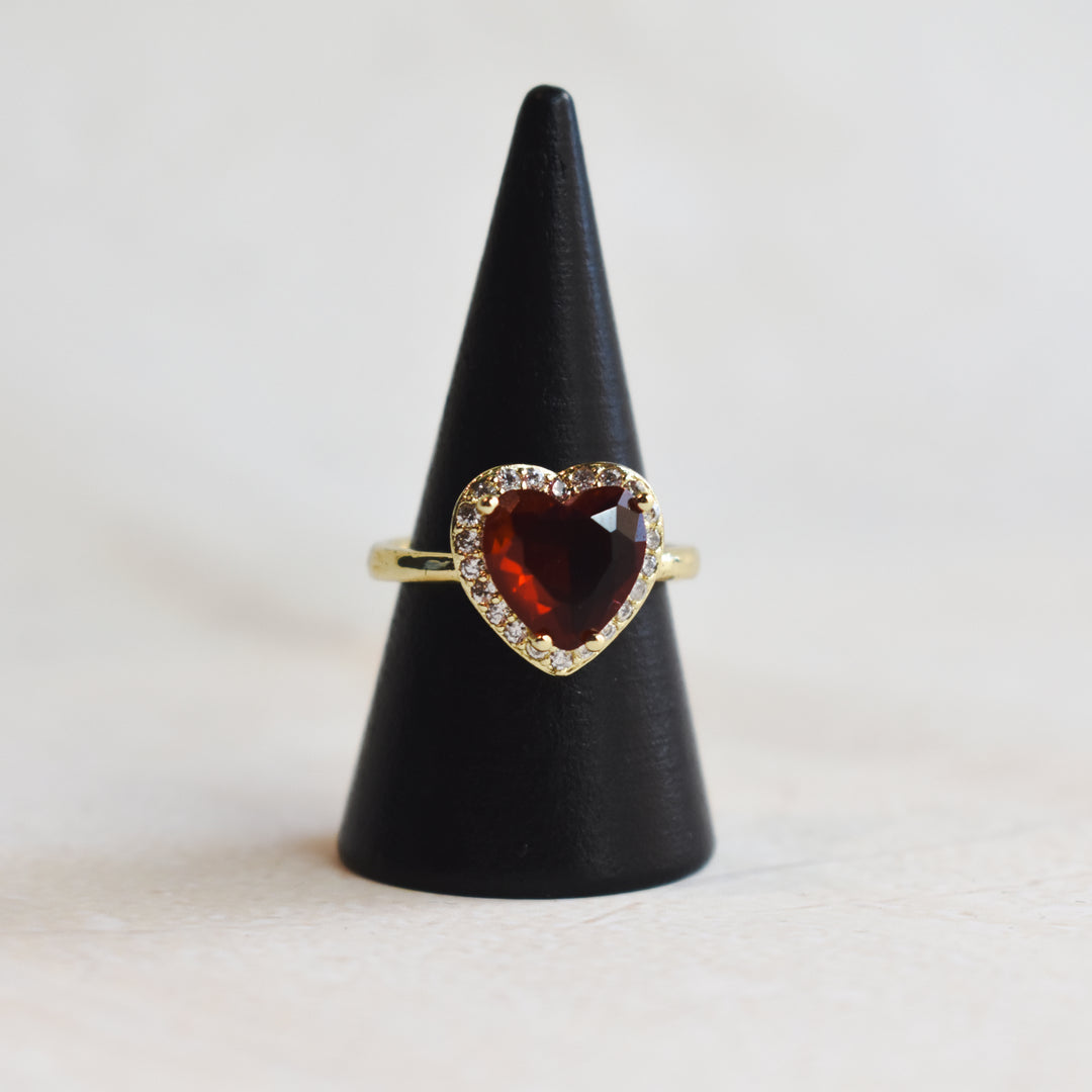 Red Heart Ring