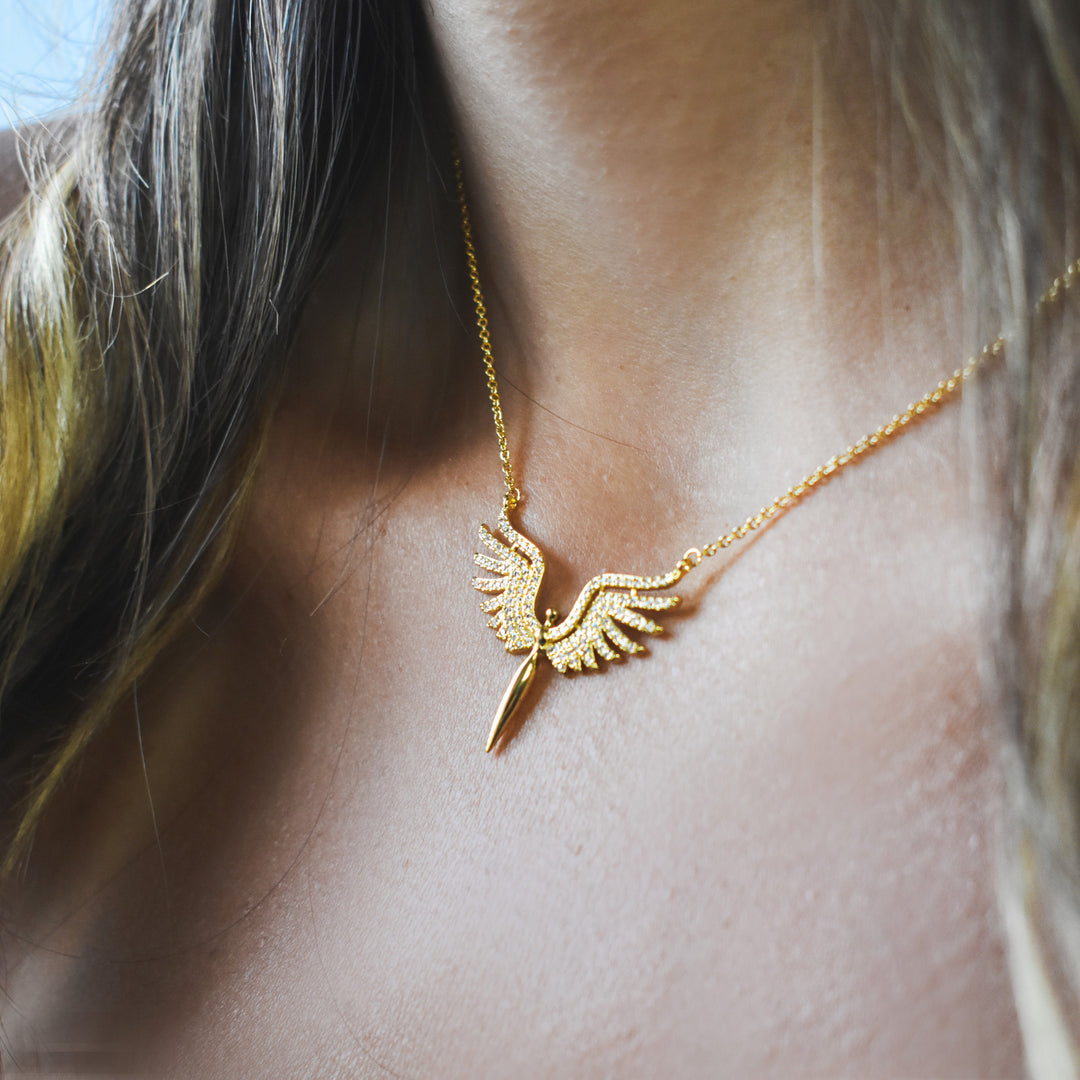 Angel necklace